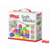 Stavebnica Far Far Land 21 ks - Farebné mäkké bloky pre deti 12m+, bezpečný