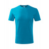 Detské tričko Malfini Classic New 135 - veľkosť: 134, farba: tyrkysová