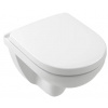 Villeroy & Boch O.novo WC závesné 36x49 cm,DirectFlush+sedátko,SoftClose,Alpská Biela C+ 5688HRR1