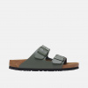 Birkenstock Zelené regular šľapky Birkenstock Arizona Natural Leather