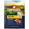 NOVÉ - Krmivo Ontario Senior Mini Lamb & Brown Rice 2,25kg