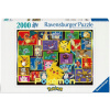RAVENSBURGER Zářící Pokémoni 2000 dielov