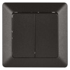 Emos Vypínač č.6+6 (5b) IP20 anthracite, A6100.8