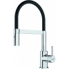 FRANKE FC 6085.031 Lina páková drezová batéria s flexibilným ramenom, so sprškou s prepínaním, výška výtoku 140 mm, chróm/čierna, 115.0626.085