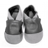 Hopi Hop Kožené capáčky Barefoot Hopi Go Vel. XL (18-24 mes.) Šedé