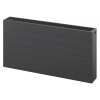 Mexen Line CVL33 doskový radiátor 400 x 1100 mm, spodné pripojenie, 1740 W, antracit - W633L-040-110-66