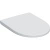 WC sedadlo Geberit iCon: s aut. zatváraním, Rýchloupínacie závesy=Uzamknuteľné, biela, 501.660.01.1