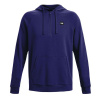 Pánske mikiny Under Armour Men's UA Rival Fleece 1 Zip Hoodie - sonar blue/onyx white - Modrý (S)