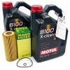 FILTR + MOTUL 5W30 10L BMW E60 E61 525d 530d