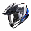 Moto přilba SCORPION ADF-9000 AIR TRAIL černo/modro/bílá - Velikost XS