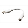 Akasa AK-CBCA27-10WH USB Type-C/jack audio adaptér (AK-CBCA27-10WH)