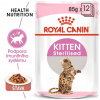 Royal Canin kapsička FHN KITTEN STERILISED v šťave 12x85g