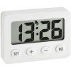 TFA Dostmann 60.2014.02 Quartz budík biela Časov budenia 1; 60.2014.02