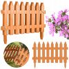 Záhradný obrubník plast 322 cm x 35 cm oranžový