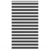 zahrada-XL Zebra roleta čierna 130x230 cm šírka látky 125,9cm polyester 4014293