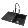 Kuchynská batéria - Franke BFG 611 Onyx + Coxy Sink (Kuchynská batéria - Franke BFG 611 Onyx + Coxy Sink)