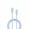 Kábel Devia USB typ C - USB typ C 1,2 m modrý