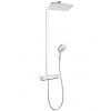 Hansgrohe 27112400 Raindance Select Showerpipe 360,termost. batéria, DN15, biela/chróm HG 27112400