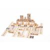 Drevená stavebnica Kocky Just Blocks City: M