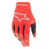 Rukavice RADAR, ALPINESTARS (červená/stříbrná) 2024 Velikost: L