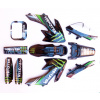 STOMP Pitbike polepy na plasty CRF 50 monster energy, Stomp, DemonX