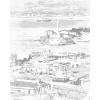 ZUTY Bodkovanie - PANORAMA MESTA MESSINA Rámovanie: bez rámu a bez vypnutia plátna, Rozmer: 40x50 cm