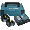 SADA NAPÁJANIA 18V MAKPAC 2*5.0AH BL1850B+DC18RC MAKITA