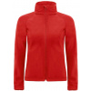 B&C Collection B&C | Hooded Softshell /women Dámska 3-vrstvová softshellová bunda s kapucňou_01.0937 Farba: red, Veľkosť: L