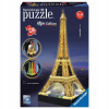 Ravensburger 3D puzzle svítící Eiffelova veža 216 ks