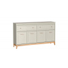 Bývaj s nami SK, ONTARIO W-2 široká komoda, kašmír LTD,MDF