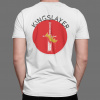 GG-God.sk Tričko Kingslayer Pánske Farba: Biela (White), Veľkosť: XL, Grafika: Vzadu (Back)