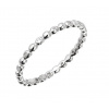 Evolution Group Minimalistický strieborný prsteň so zirkónmi 15005.1 crystal