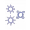 Sada krúžkov ToyJoy Tickle C-rings fialové