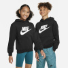 Nike Sportswear Club Fleece Big Kids' Hoodie Black/White 13 rokov