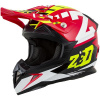 ZED X1.9 TARGA 2025, červená/žltá fluo/čierna/biela, veľkosť XS