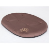 Oválny vankúš R4, svetlo hnedý