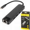 SIEŤOVÁ KARTA ADAPTÉR USB-C HUB ADAPTÉR HDMI RJ45 LAN ETHERNET