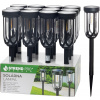 Lampa Strend Pro Garden Elis, solárna, čierna, LED, 7,5x42 cm, Sellbox 12 ks 2172965