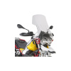 KAPPA KD8203ST čelné plexi pre Moto Guzzi V85 TT 2019-2023, 68,5 x 46 cm, číre