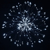Springos LED Hviezda Supernova - 30cm, 100LED, 8 funkcií, IP44, studená biela