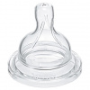 Philips Avent náhradný cumlík Classic+ prierez Y 2 ks transparentní
