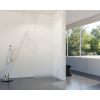 HOPA Walk-in sprchovací kút LAGOS WHITE NEW 200 Farba rámu - Biela, Rozmer A - 115 cm, Rozmer C - 200 cm, Výplň - Frost bezpečnostné sklo - 8 mm BCLAGO115WFN2