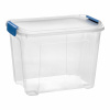 Tontarelli COMBI BOX 18 l s klipmi - transparent / modrá 8034809ABM