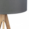 Stojacia lampa TK-Lighting Treviso E27 15 W béžová, sivá