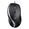 Logitech Corded Mouse M500 myš Kancelária Pravoruké USB Typ-A Laser 1000 DPI (910-003726)