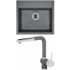 Set Sinks G9272 (dřez Solo 560 Titanium 72 + baterie Mix 3 P Titanium 72)