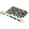 Digitus DS-30222 5 portů karta PCI-Express PCIe; DS-30222