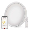 Inteligentné LED svietidlo GoSmart, prisazené, kruhové, 30W, CCT, stmievateľné, WiFi