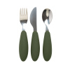 BIBS detský nerezový príbor,Hunter Green