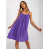 Šaty Polinne - fialová (Dámske šaty na ramienka)